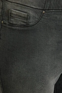 YOURS Curve Black Washed Pull On Bum Shaper Stretch LOLA Jeggings -Saga Dresses Shop 02c2463e fbcc 4f 143084 Z