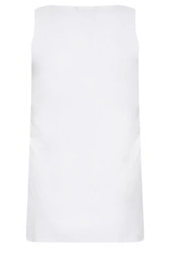 YOURS Curve White Leopard Print Sequin Vest Top -Saga Dresses Shop 03bc3852 8812 42 302090 Y