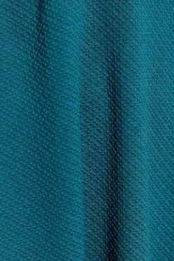 YOURS Curve Teal Blue Ruffle Hem Mini Dress -Saga Dresses Shop 048a3d48 6440 42 174145 Z