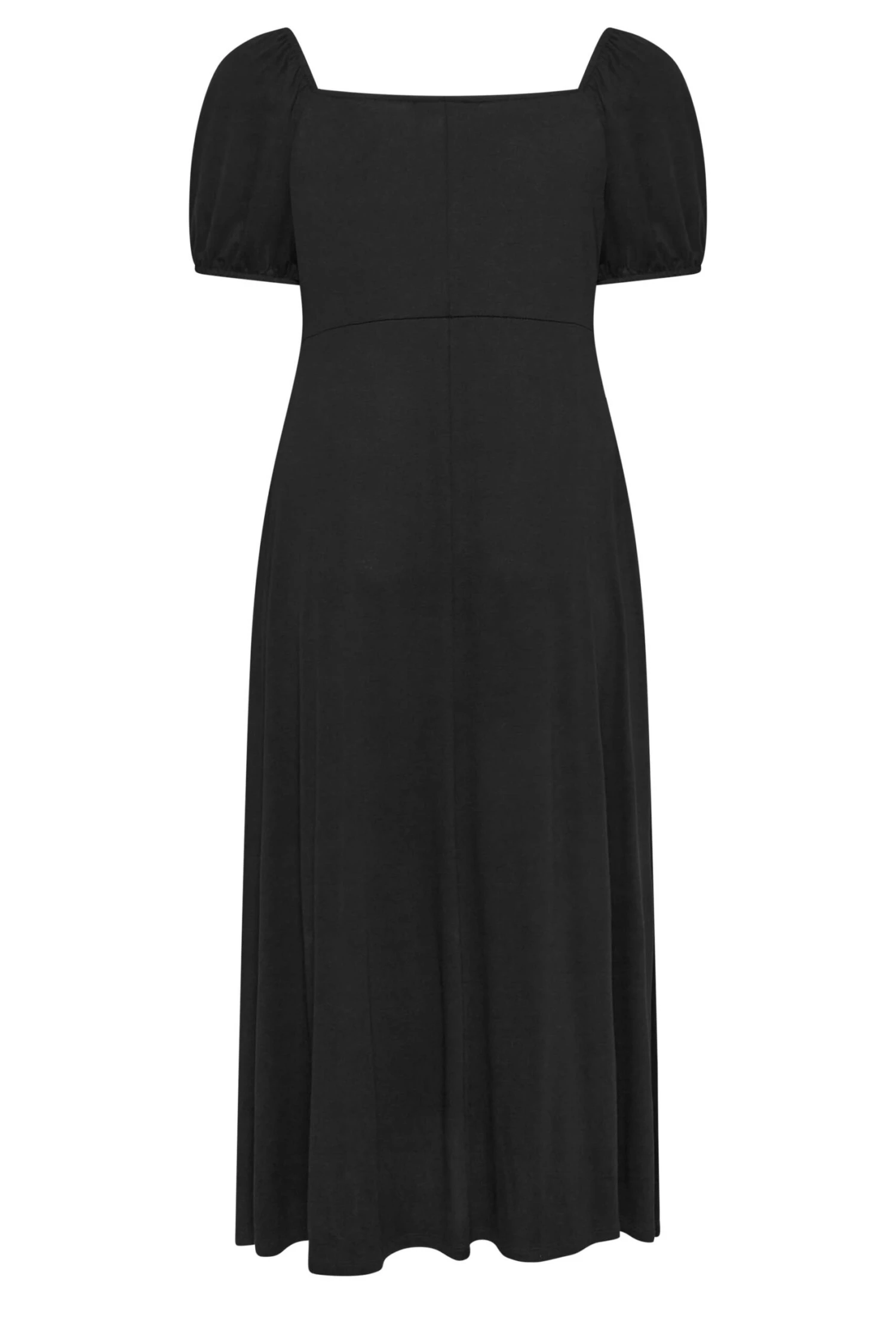 LIMITED COLLECTION Curve Black Wrap Maxi Dress 6 LIMITED COLLECTION Curve Black Wrap Maxi Dress - Image 6