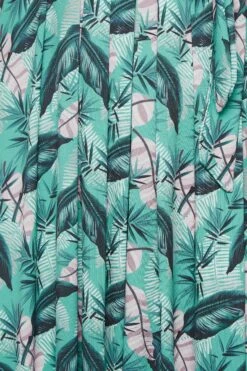 YOURS Curve Light Blue Leaf Print Maxi Wrap Dress 9 YOURS Curve Light Blue Leaf Print Maxi Wrap Dress -Saga Dresses Shop 06c69217 9732 4e 302161 Z