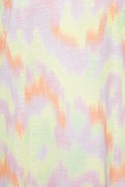 YOURS Curve Yellow Printed Burnout Vest Top -Saga Dresses Shop 0774e27f 7fdb 48 320856 Z