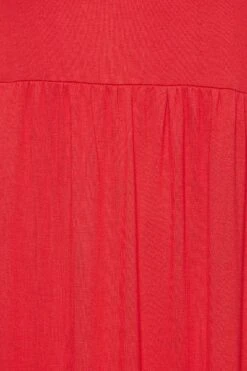 LIMITED COLLECTION Curve Red Pocket Maxi Dress 9 LIMITED COLLECTION Curve Red Pocket Maxi Dress -Saga Dresses Shop 09297739 6fc8 4f 215720 Z