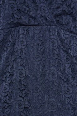 YOURS LONDON Navy Blue Lace Wrap Dress 9 YOURS LONDON Navy Blue Lace Wrap Dress -Saga Dresses Shop 11942131 e90a 4e 162183 Z