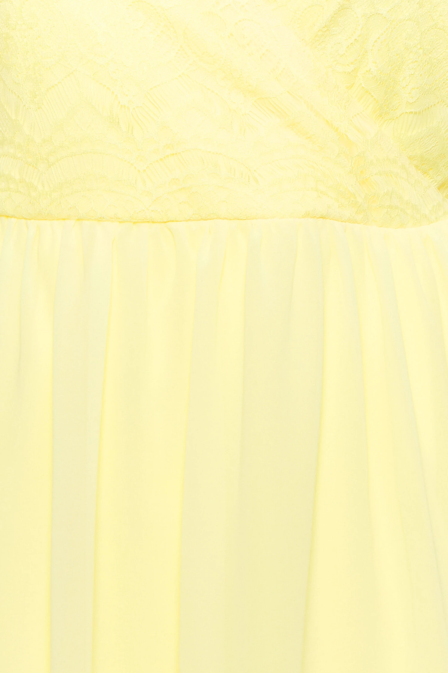 YOURS LONDON Curve Yellow Lace Detail Wrap Maxi Dress 4 YOURS LONDON Curve Yellow Lace Detail Wrap Maxi Dress - Image 4