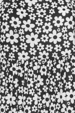 LIMITED COLLECTION Black Retro Floral Print Top -Saga Dresses Shop 13fd7e90 01bf 47 215750 Z