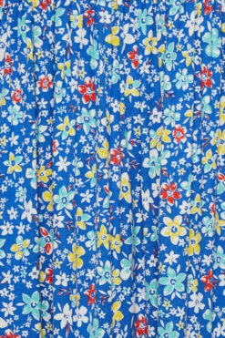 YOURS Curve Blue Floral Smock Dress -Saga Dresses Shop 18c48b20 7871 45 302230 Z