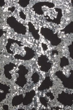 YOURS Curve Black Leopard Print Sequin Vest Top -Saga Dresses Shop 191bbb92 82ad 48 302092 Z