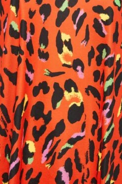 LIMITED COLLECTION Curve Red Leopard Print Strappy Cami Top -Saga Dresses Shop 19b8c0d0 781f 4f 215737 Z