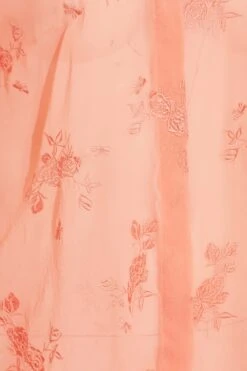 YOURS Curve Pink Floral Print Embroidered Shirt 9 YOURS Curve Pink Floral Print Embroidered Shirt -Saga Dresses Shop 220cf4bc 4976 41 173863 Z