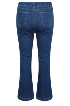 YOURS Curve Indigo Blue Bootcut Jeggings -Saga Dresses Shop 26cb80fc 4cf6 48 143278 Y