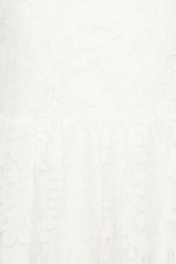 YOURS LONDON Curve White Cold Shoulder Lace Top -Saga Dresses Shop 28da3ba6 76ec 4a 162025 Z