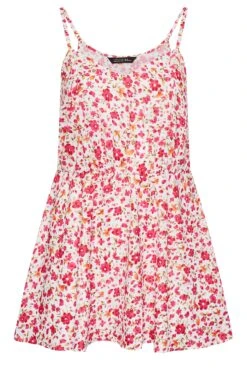 LIMITED COLLECTION Curve White Floral Cami Top 10 LIMITED COLLECTION Curve White Floral Cami Top -Saga Dresses Shop 2a37360d b3fa 4a 215651 X