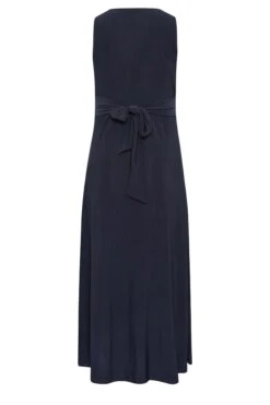 YOURS LONDON Curve Navy Blue Knot Front Maxi Dress 11 YOURS LONDON Curve Navy Blue Knot Front Maxi Dress -Saga Dresses Shop 2c526598 e762 46 162140 Y