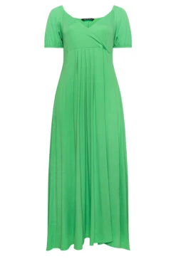 LIMITED COLLECTION Curve Green Wrap Maxi Dress 10 LIMITED COLLECTION Curve Green Wrap Maxi Dress -Saga Dresses Shop 300e136f 2e57 4c 215815 X