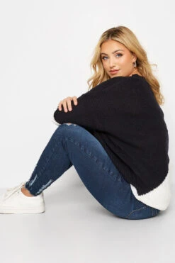 YOURS Curve Blue Cat Scratch Stretch GRACE Jeggings -Saga Dresses Shop 33cc3f33 439c 4d 143081 D