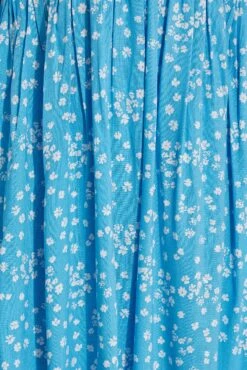 LIMITED COLLECTION Curve Blue Ditsy Wrap Dress -Saga Dresses Shop 34bc43e1 1cfd 44 214398 Y