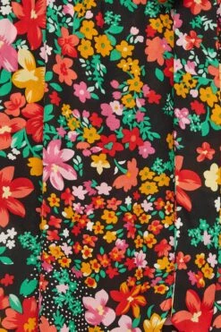 LIMITED COLLECTION Curve Black Floral Strappy Wrap Dress 11 LIMITED COLLECTION Curve Black Floral Strappy Wrap Dress -Saga Dresses Shop 35487c2a 8ea7 46 215498 Z