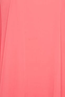 YOURS LONDON Curve Coral Pink Cape Top -Saga Dresses Shop 369624b2 df22 42 162074 Z