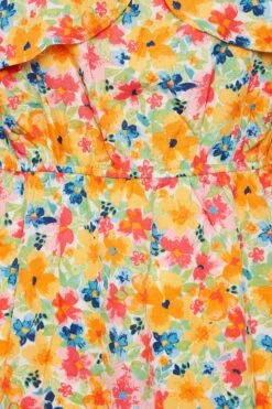 LIMITED COLLECTION Curve Blue Frill Cold Shoulder Top -Saga Dresses Shop 38ece183 29bd 4e 215515 Z