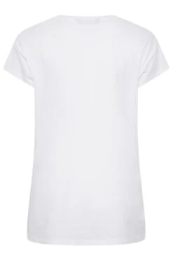 LIMITED COLLECTION Curve White Floral Graphic T-Shirt -Saga Dresses Shop 3d3fc33d 4647 40 215808 YR