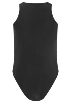 LIMITED COLLECTION Curve Black Racer Bodysuit -Saga Dresses Shop 442e1dfb db9b 40 215690 Y