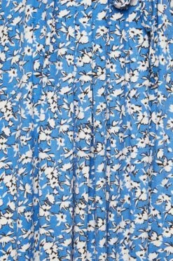 YOURS Curve Blue Ditsy Print Maxi Dress -Saga Dresses Shop 45c5a68f 9a52 44 302060 Z