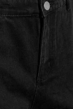 YOURS Curve Black Washed Cargo Jeans -Saga Dresses Shop 49521e00 1de2 45 143035 Z1