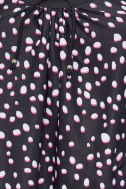 YOURS Curve Black Spot Print Tankini Top -Saga Dresses Shop 5403d666 7b37 49 150313 Z