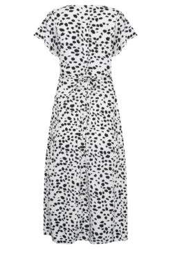 YOURS PETITE Curve White Dalmatian Print Midi Tea Dress 11 YOURS PETITE Curve White Dalmatian Print Midi Tea Dress -Saga Dresses Shop 54299a5c 798a 4e 174504 Y