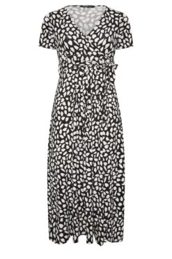 YOURS Curve Black Animal Print Maxi Dress -Saga Dresses Shop 54778798 7019 40 302059 X