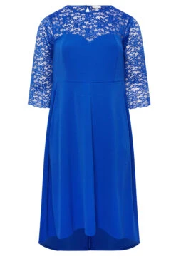YOURS LONDON Curve Royal Blue Lace Sweetheart Midi Dress 10 YOURS LONDON Curve Royal Blue Lace Sweetheart Midi Dress -Saga Dresses Shop 549bdb3a f23d 4e 162214 X