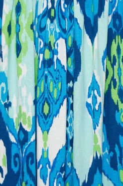 YOURS Curve Blue Abstract Print Frill Sleeve Smock Dress 11 YOURS Curve Blue Abstract Print Frill Sleeve Smock Dress -Saga Dresses Shop 5c650633 f15e 4e 302233 Z