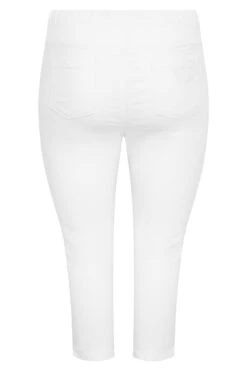 YOURS Curve White JENNYS Jeggings -Saga Dresses Shop 5d5a2a4f 6e1d 46 142898 BK