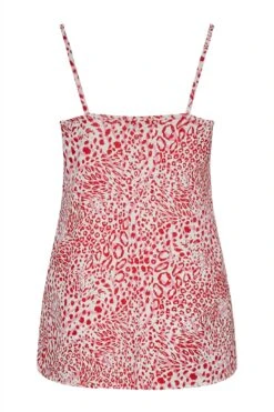 LIMITED COLLECTION Curve Pink Mixed Animal Print Strap Detail Cami Top -Saga Dresses Shop 5dd9f83f 5dce 45 214642 Y