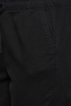 YOURS Curve Black Paperbag Waist Stretch MOM Jeans -Saga Dresses Shop 5e96e6b8 2040 45 143281 Z