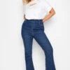 YOURS Curve Indigo Blue Bootcut Jeggings