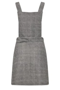 YOURS PETITE Curve Black Check Pinafore Dress -Saga Dresses Shop 61a0c868 77ac 4d 174475 Y