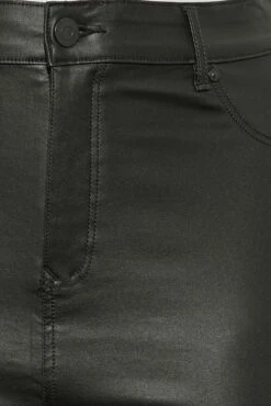 YOURS Curve Black Coated Skinny Stretch AVA Jeans -Saga Dresses Shop 626b5361 d6ad 42 143053 Z