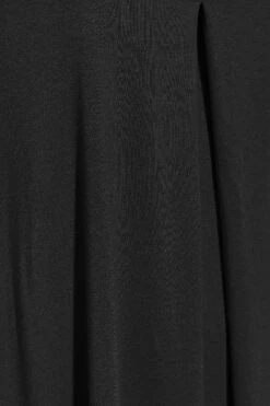 YOURS Curve Black Pleat Angel Sleeve Swing Top -Saga Dresses Shop 652acb99 309f 4d 320315 Z