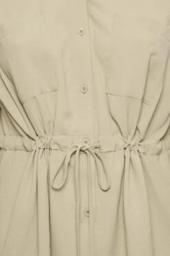 YOURS Curve Brown Utility Tunic Shirt -Saga Dresses Shop 658cbb97 dc49 41 131729 Z