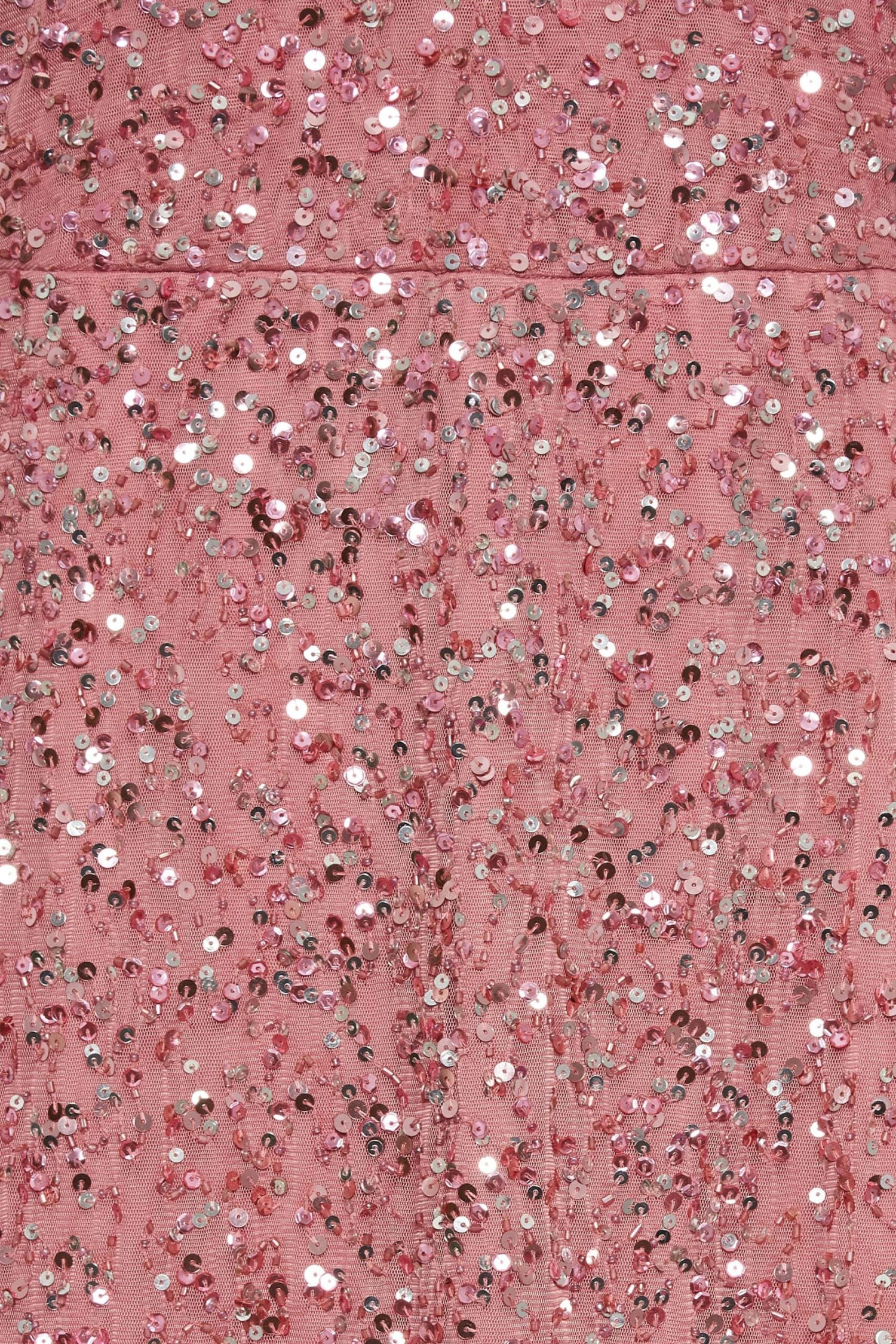 LUXE Curve Pink Hand Embellished Angel Sleeve Maxi Dress 4 LUXE Curve Pink Hand Embellished Angel Sleeve Maxi Dress - Image 4