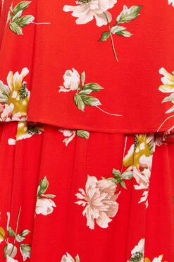 YOURS LONDON Curve Red Floral Overlay Maxi Dress 9 YOURS LONDON Curve Red Floral Overlay Maxi Dress -Saga Dresses Shop 692b5b67 7554 41 161944 Z