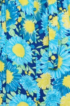 LIMITED COLLECTION Curve Blue Floral Frill Hem Midaxi Dress 9 LIMITED COLLECTION Curve Blue Floral Frill Hem Midaxi Dress -Saga Dresses Shop 6f70f048 96ae 4f 215496 Z