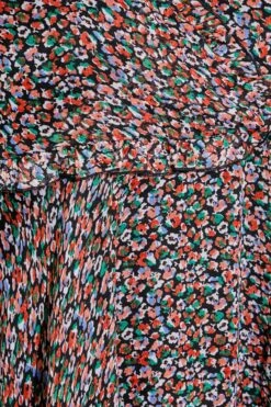 YOURS Curve Black Floral Hanky Hem Dress 9 YOURS Curve Black Floral Hanky Hem Dress -Saga Dresses Shop 708720ac 1add 42 174009 Z