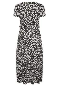 YOURS Curve Black Animal Print Maxi Dress -Saga Dresses Shop 72bc5c25 a44a 48 302059 Y