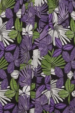 YOURS Curve Purple & Green Leaf Print Maxi Dress 9 YOURS Curve Purple & Green Leaf Print Maxi Dress -Saga Dresses Shop 72e8c19c d46f 4e 301609 Z