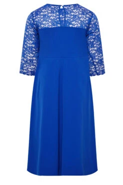YOURS LONDON Curve Royal Blue Lace Sweetheart Midi Dress 11 YOURS LONDON Curve Royal Blue Lace Sweetheart Midi Dress -Saga Dresses Shop 76164e70 4230 4a 162214 Y