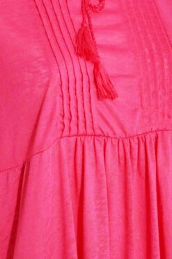 YOURS Curve Pink Burnout Tie Neck Vest Top 7 YOURS Curve Pink Burnout Tie Neck Vest Top -Saga Dresses Shop 7916e02f 44c5 48 300870 Z
