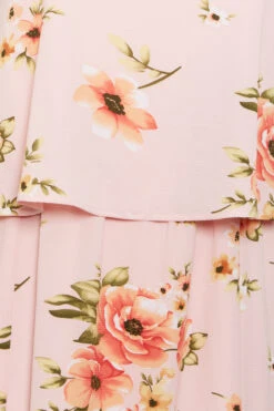 YOURS LONDON Curve Light Pink Floral Overlay Maxi Dress 9 YOURS LONDON Curve Light Pink Floral Overlay Maxi Dress -Saga Dresses Shop 7a58dc77 d7b5 41 161943 Z